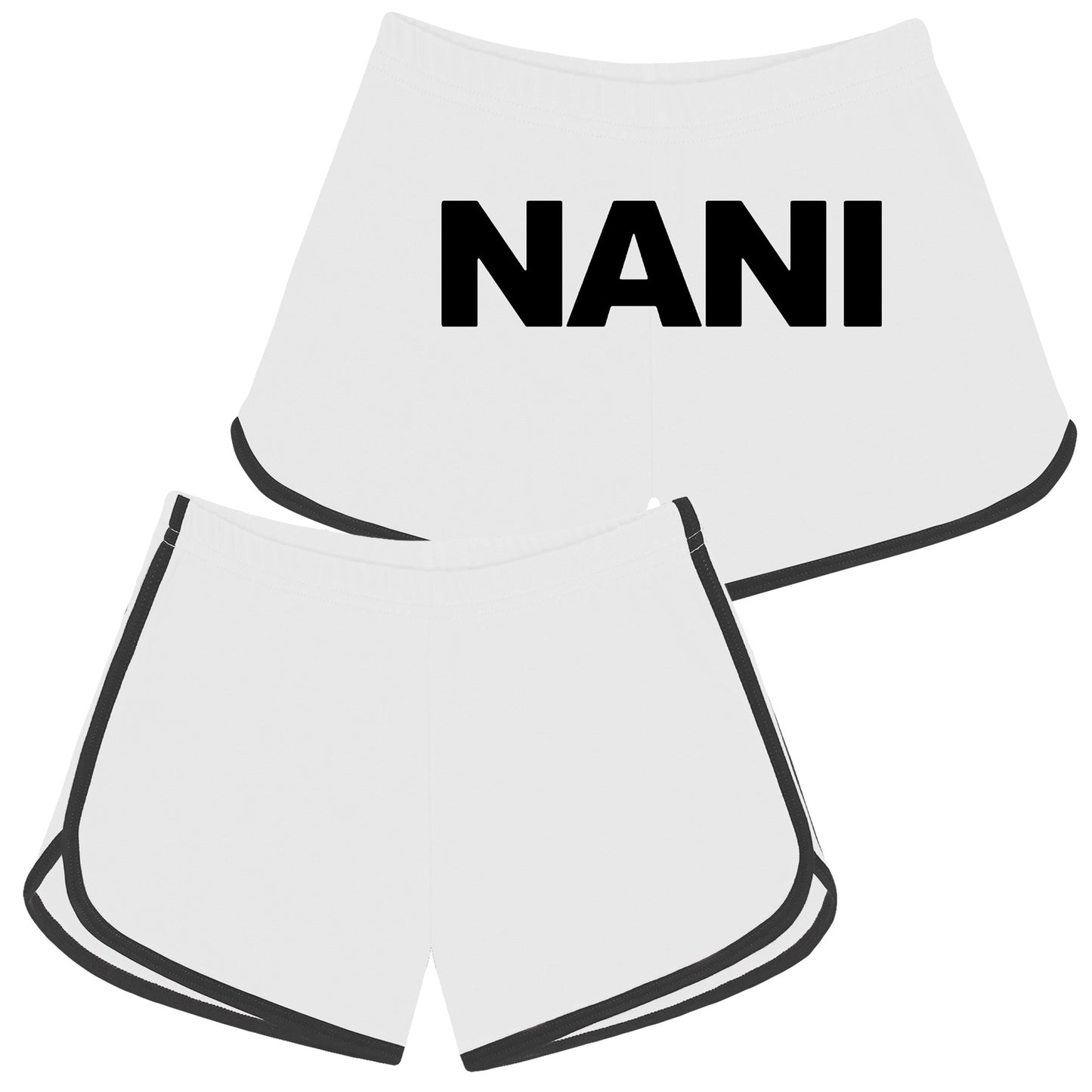 Nas white shorts best sale