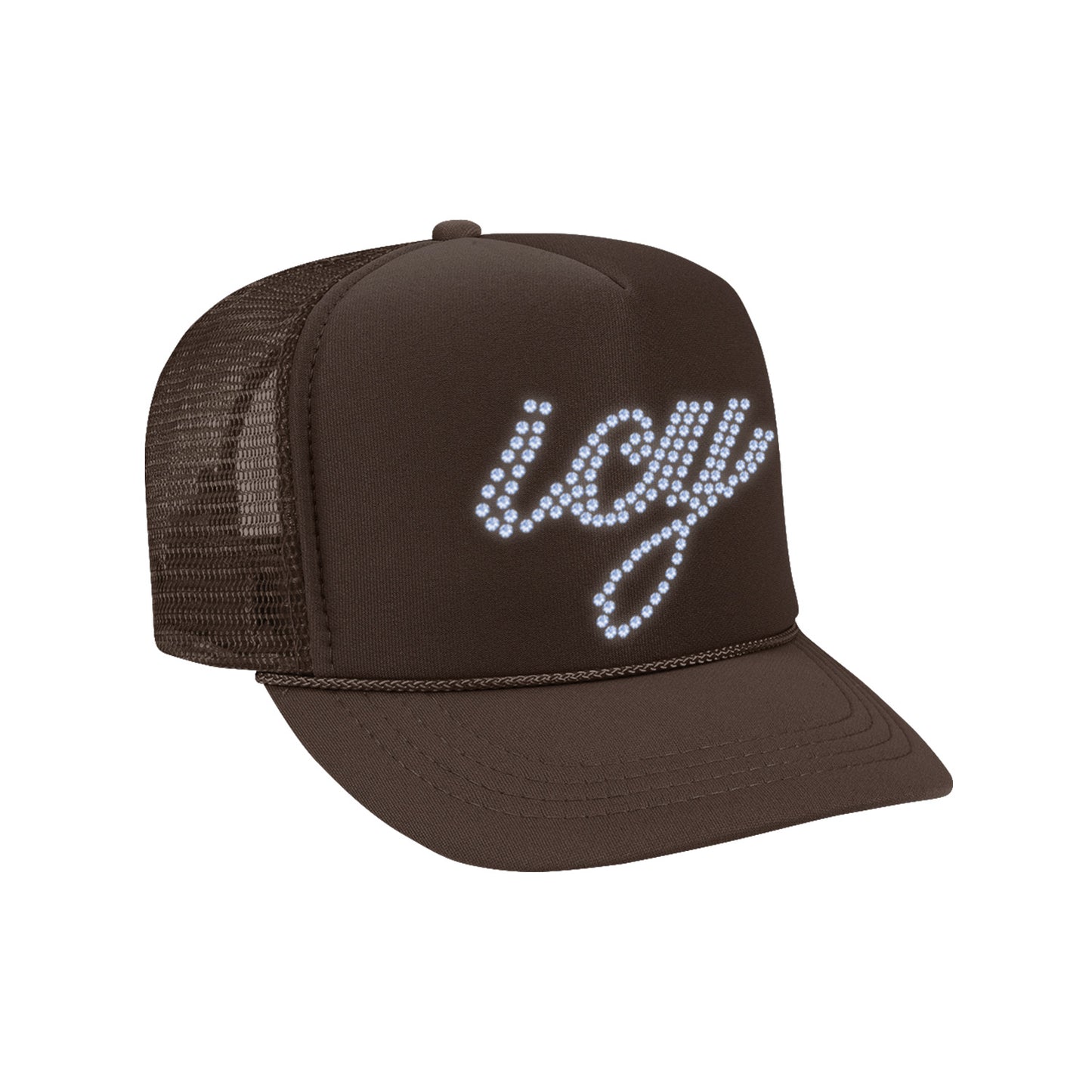 Icy Rhinestone Trucker